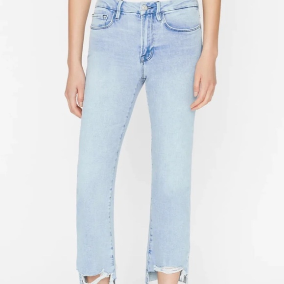 Revolve | Frame Denim | Le Crop Mini Boot Jeans (Size 26) - Picture 1 of 12
